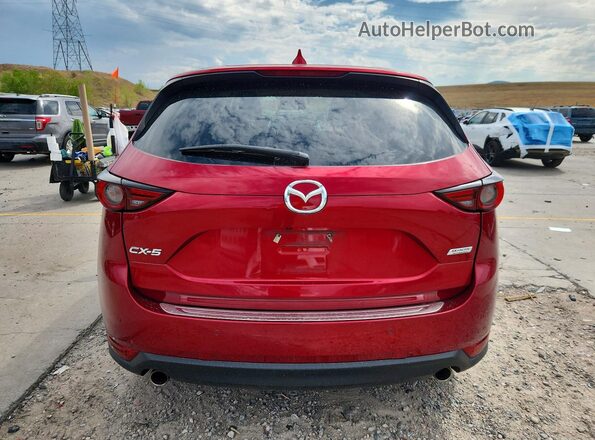 JM3KFADM9J0340704 2018 MAZDA CX-5 Red Widok z tyłu