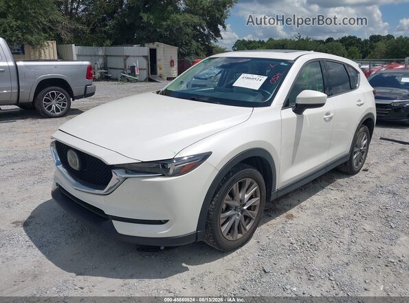 JM3KFADM9M1394115 2021 MAZDA CX-5 White Առջևի ձախ երեք քառորդ տեսարան