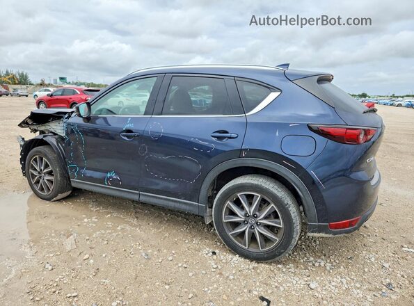 JM3KFADMXJ1422533 2018 MAZDA CX-5 Синий Задняя левая четверть