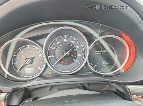 JM3KFADMXJ1422533 2018 MAZDA CX-5 Синий Вид щитка приборов