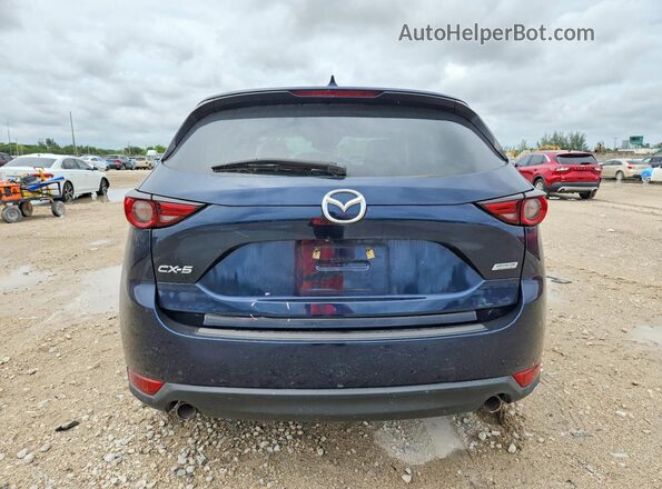 JM3KFADMXJ1422533 2018 MAZDA CX-5 Синий Вид сзади