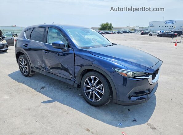 JM3KFADMXJ1440479 2018 MAZDA CX-5 Blue Delantero derecho