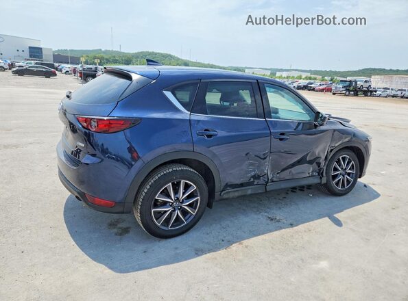 JM3KFADMXJ1440479 2018 MAZDA CX-5 Blue Trasero derecho