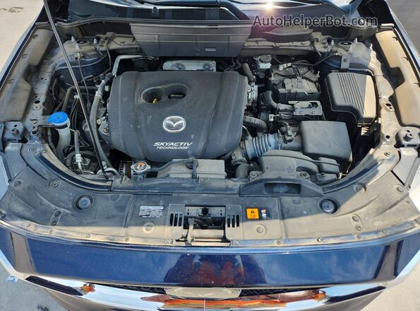 JM3KFADMXJ1440479 2018 MAZDA CX-5 Blue Vista interior trasera