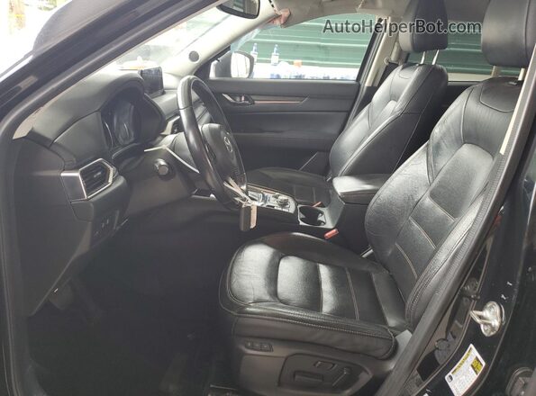 JM3KFADMXK0557020 2019 MAZDA CX-5 Black Front interior view