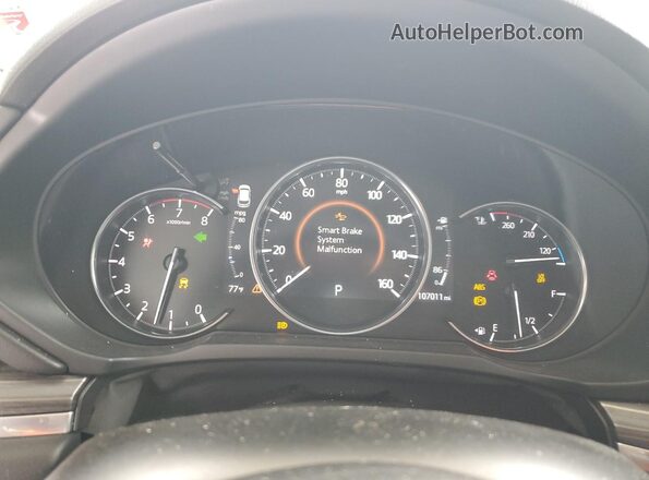 JM3KFADMXK0557020 2019 MAZDA CX-5 Black Instrument cluster view
