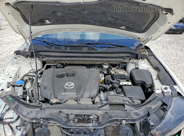 JM3KFADMXL0722534 2020 MAZDA CX-5 White Widok wnętrza z tyłu