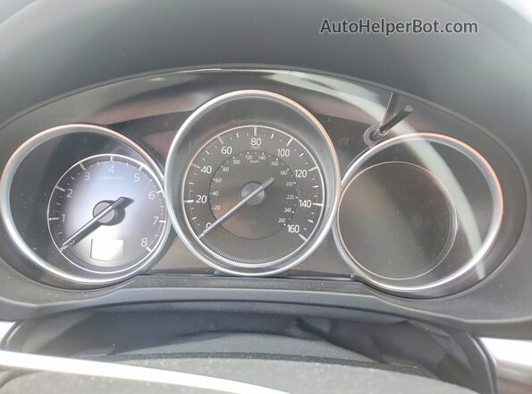 JM3KFBAL4S0730855 2025 MAZDA CX-5 Black Вид щитка приладів