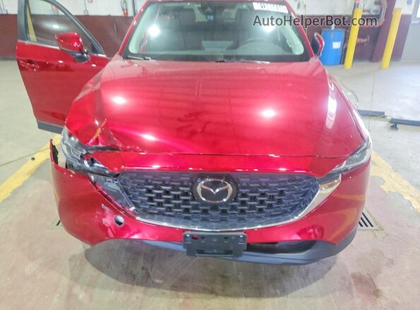 JM3KFBAM0P0196205 2023 MAZDA CX-5 Red Vista del compartimento del motor