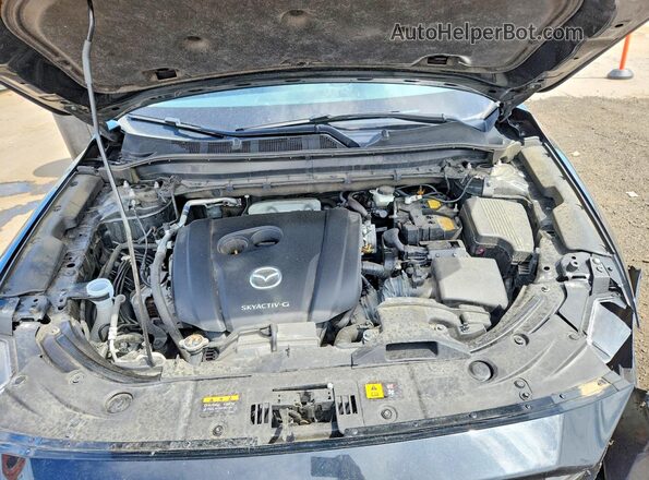 JM3KFBAM1N0572584 2022 MAZDA CX-5 Black Вид підкапотного простору
