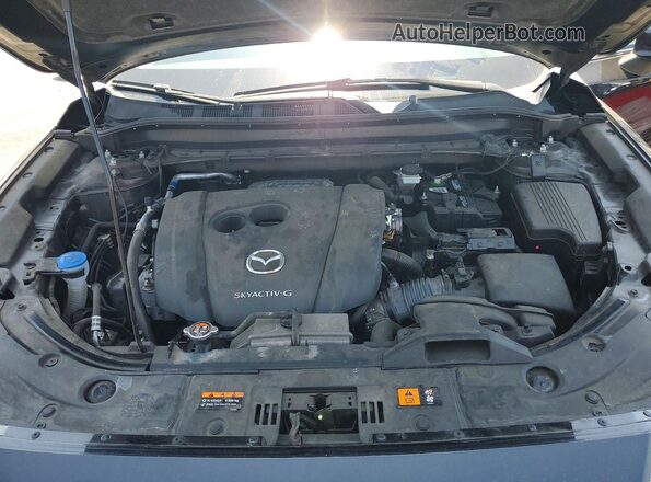 JM3KFBAM3N0547086 2022 MAZDA CX-5 Black Vista del compartimento del motor