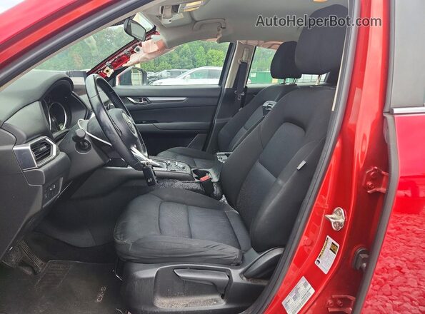 JM3KFBAM4N0533214 2022 MAZDA CX-5 Red Widok wnętrza z przodu