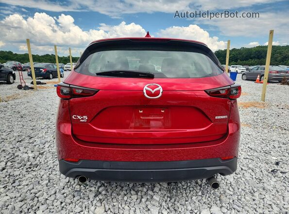 JM3KFBAM4N0533214 2022 MAZDA CX-5 Red Widok z tyłu