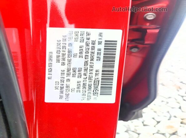 JM3KFBAM4N0533214 2022 MAZDA CX-5 Red Widok komory silnika