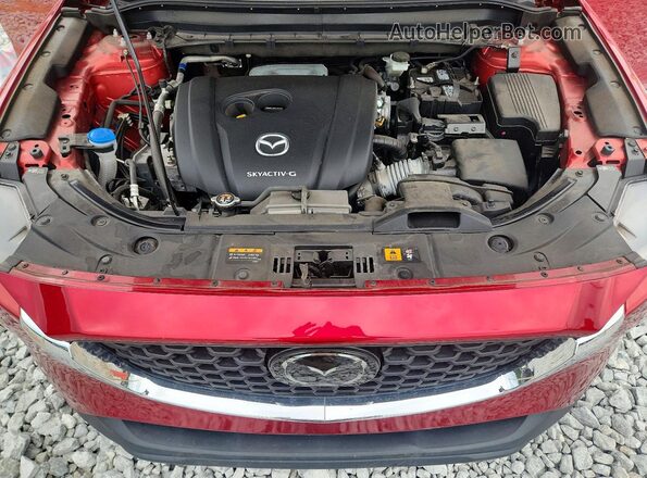 JM3KFBAM4N0533214 2022 MAZDA CX-5 Red Widok wnętrza z tyłu