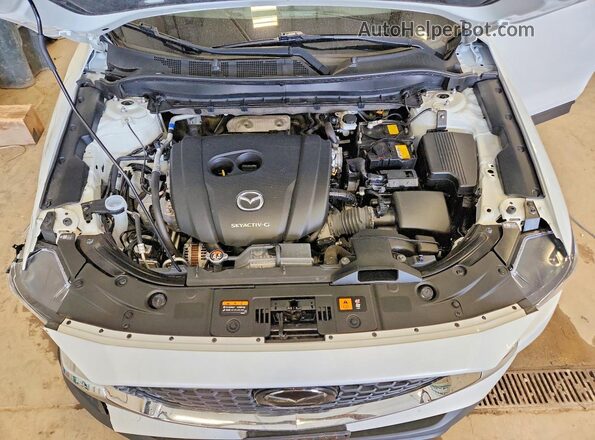 JM3KFBAM4P0215340 2023 MAZDA CX-5 White Вид підкапотного простору