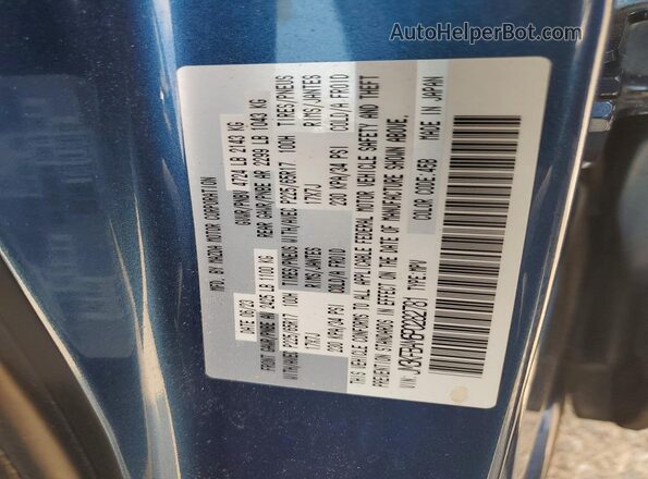 JM3KFBAM6P0282781 2023 MAZDA CX-5 Blue Շարժիչի բաժամունքի տեսք