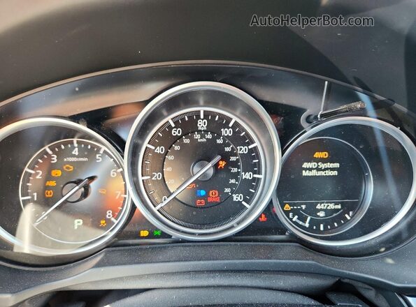 JM3KFBAMXP0109426 2023 MAZDA CX-5 White ხელსაწყოთა პანელის ხედი
