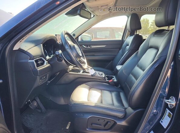 JM3KFBAY0L0792198 2020 MAZDA CX-5 Blue Widok wnętrza z przodu