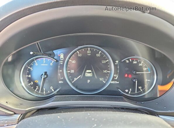 JM3KFBAY0L0792198 2020 MAZDA CX-5 Blue Widok zestawu wskaźników