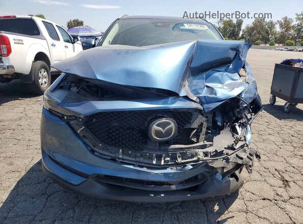 JM3KFBAY0L0793738 2020 MAZDA CX-5 Blue Դիմացի տեսք