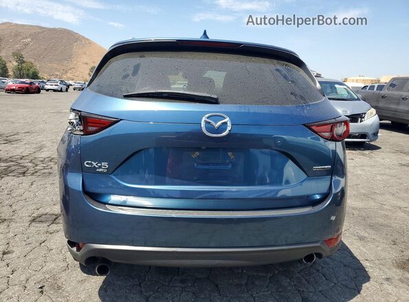 JM3KFBAY0L0793738 2020 MAZDA CX-5 Blue Հետևի տեսք
