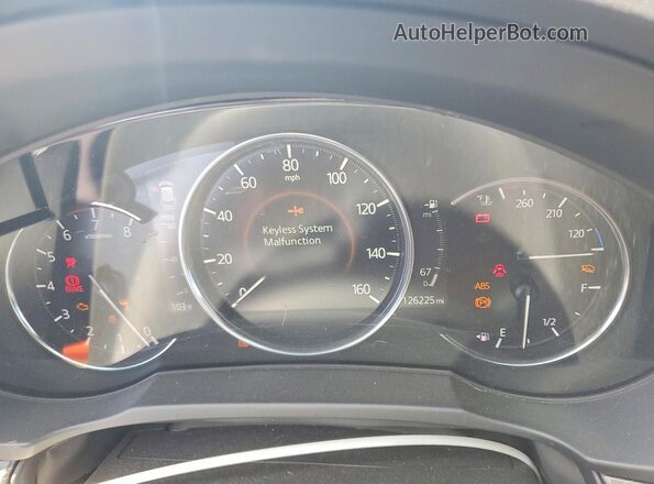 JM3KFBAY0L0793738 2020 MAZDA CX-5 Blue Սարքավորումների վահանակի տեսք