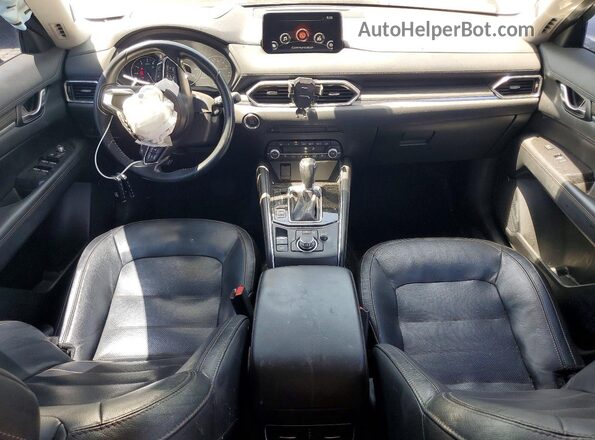JM3KFBAY0L0793738 2020 MAZDA CX-5 Blue Առջևի վահանակի տեսք