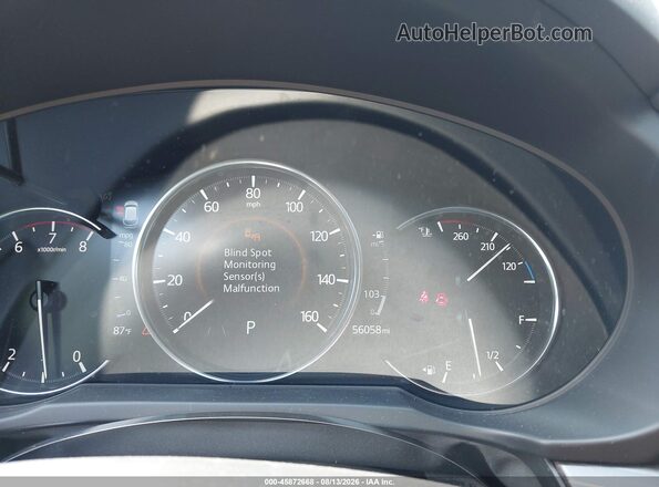 JM3KFBAY0M0304479 2021 MAZDA CX-5 Серый Вид задних сидений