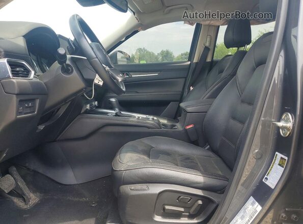 JM3KFBAY0M0439574 2021 MAZDA CX-5 Серый Вид салона спереди