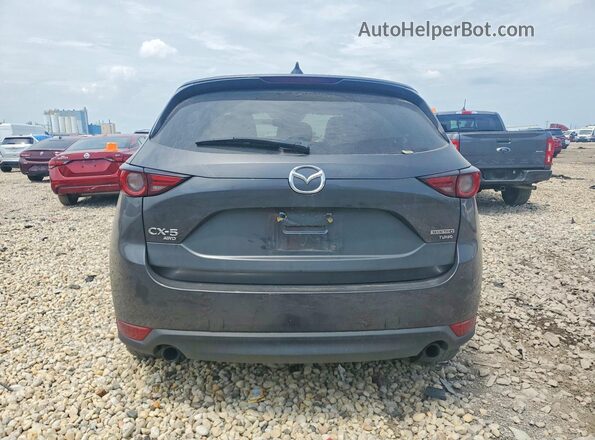 JM3KFBAY0M0439574 2021 MAZDA CX-5 Серый Вид сзади