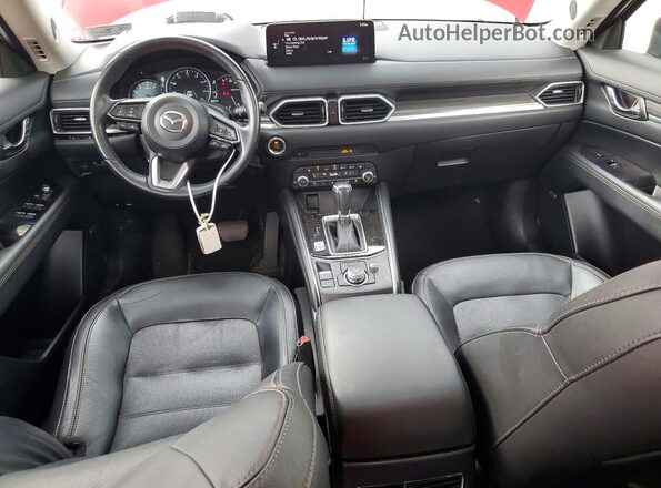 JM3KFBAY1M0421729 2021 MAZDA CX-5 Красный Вид панели приборов