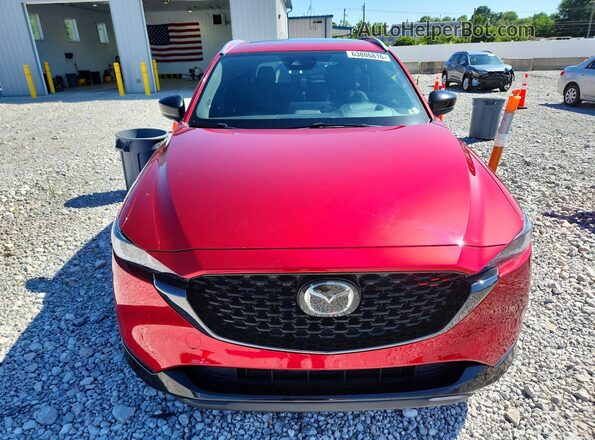 JM3KFBAY1N0589744 2022 MAZDA CX-5 Red Front view