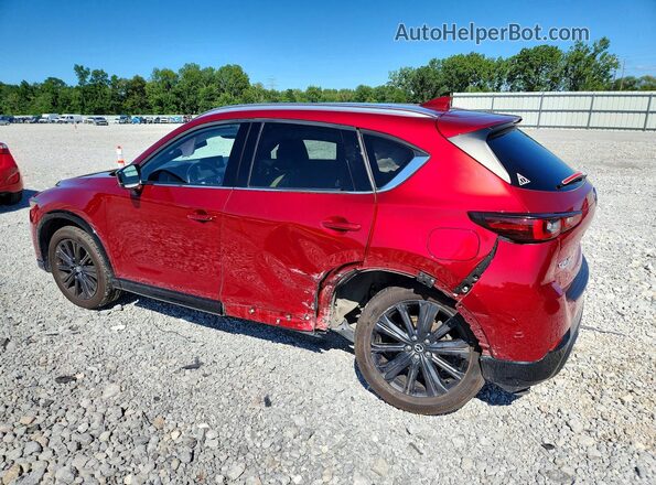 JM3KFBAY1N0589744 2022 MAZDA CX-5 Red Rear left