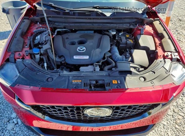 JM3KFBAY1N0589744 2022 MAZDA CX-5 Red Engine compartment view
