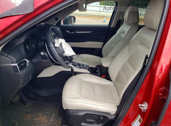 JM3KFBAY2L0754276 2020 MAZDA CX-5 Red Вид салону спереду