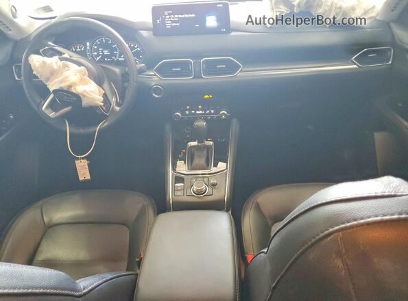 JM3KFBAY3M0353112 2021 MAZDA CX-5 Blue Widok deski rozdzielczej