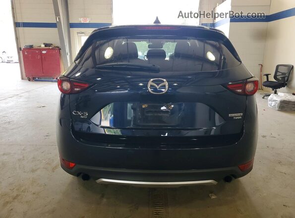 JM3KFBAY3M0353112 2021 MAZDA CX-5 Blue Widok z tyłu