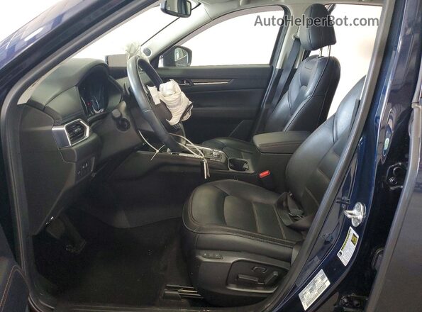 JM3KFBAY3M0353112 2021 MAZDA CX-5 Blue Widok wnętrza z przodu
