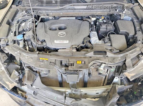 JM3KFBAY3M0353112 2021 MAZDA CX-5 Blue Widok komory silnika