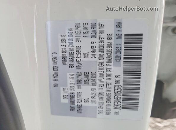 JM3KFBAY5P0150579 2023 MAZDA CX-5 Black VIN კოდის სტიკერის ხედი