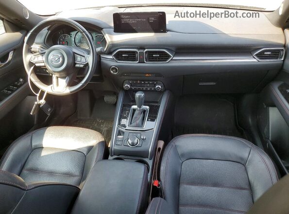 JM3KFBAY6N0613049 2022 MAZDA CX-5 Blue Առջևի վահանակի տեսք