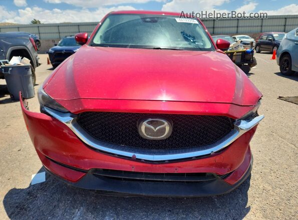 JM3KFBAY7M0345062 2021 MAZDA CX-5 Red Widok z przodu