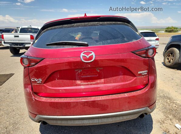 JM3KFBAY7M0345062 2021 MAZDA CX-5 Red Widok z tyłu