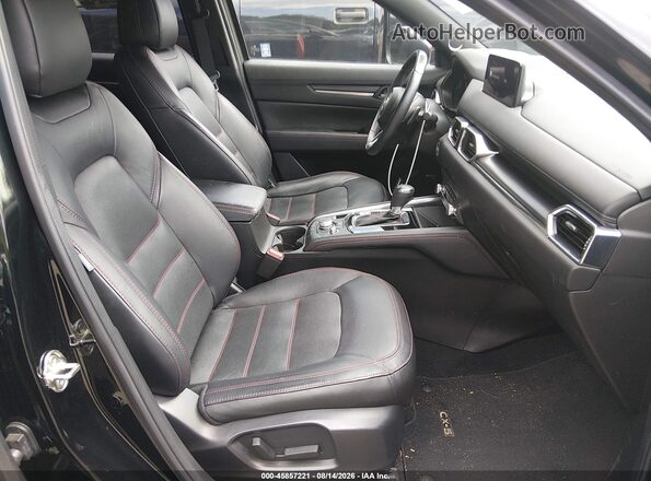 JM3KFBAY9P0156269 2023 MAZDA CX-5 Black Widok wnętrza z przodu
