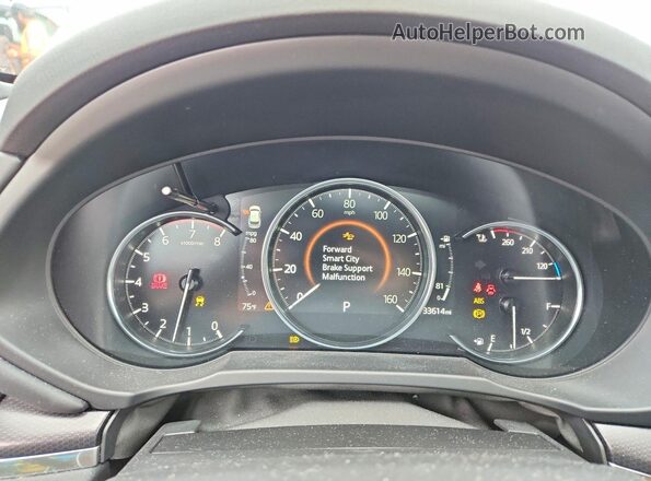 JM3KFBAY9P0193581 2023 MAZDA CX-5 Gray Vista del cuadro de instrumentos