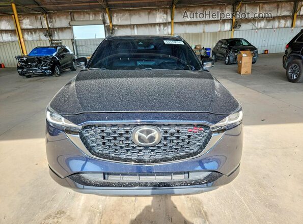 JM3KFBAYXN0645163 2022 MAZDA CX-5 Синий Вид спереди