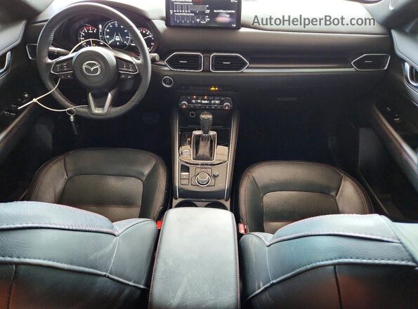JM3KFBAYXN0645163 2022 MAZDA CX-5 Синий Вид панели приборов