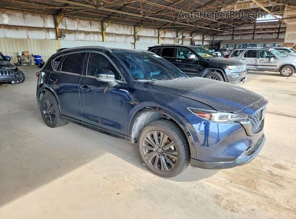 JM3KFBAYXN0645163 2022 MAZDA CX-5 Синий Передняя правая четверть