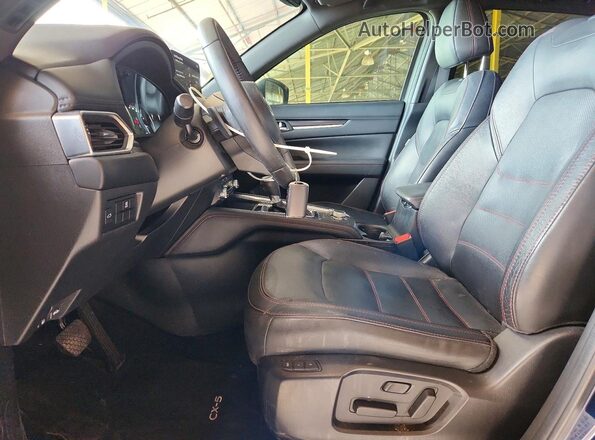 JM3KFBAYXN0645163 2022 MAZDA CX-5 Синий Вид салона спереди